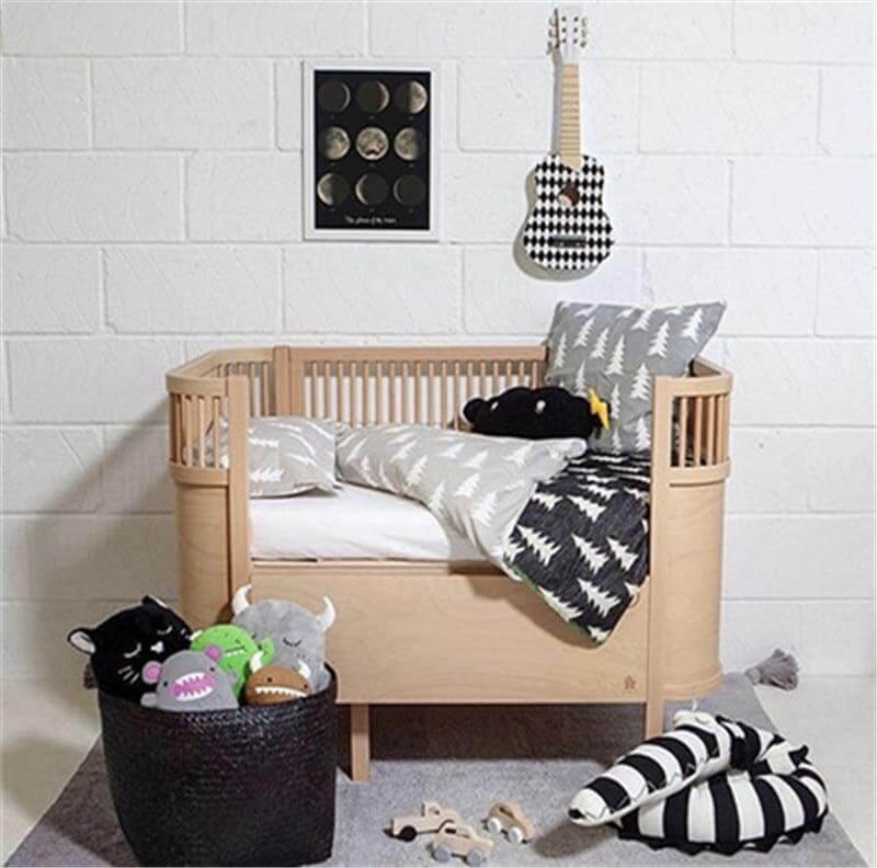 New Combination Cotton Crib Crocodile/House Pillow for Baby - Image 1