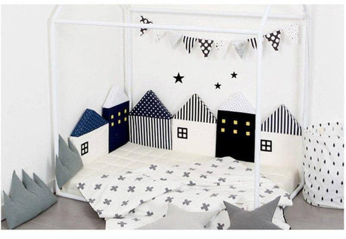 New Combination Cotton Crib Crocodile/House Pillow for Baby - Image 0
