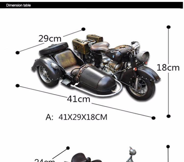 Handmade Creative Three Wheeled BMW Motorcycle - MaviGadget