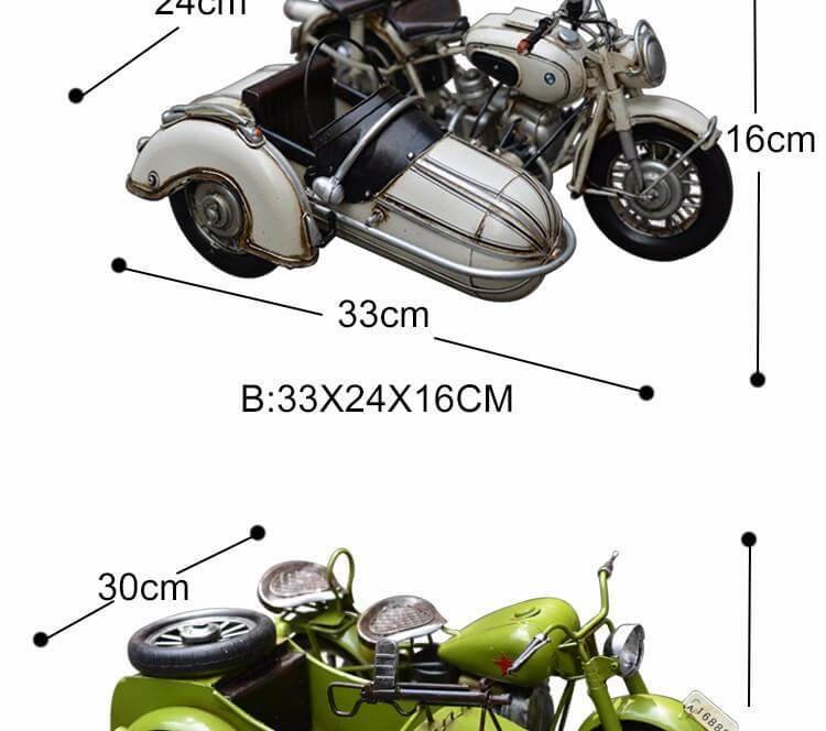 Handmade Creative Three Wheeled BMW Motorcycle - Image 13