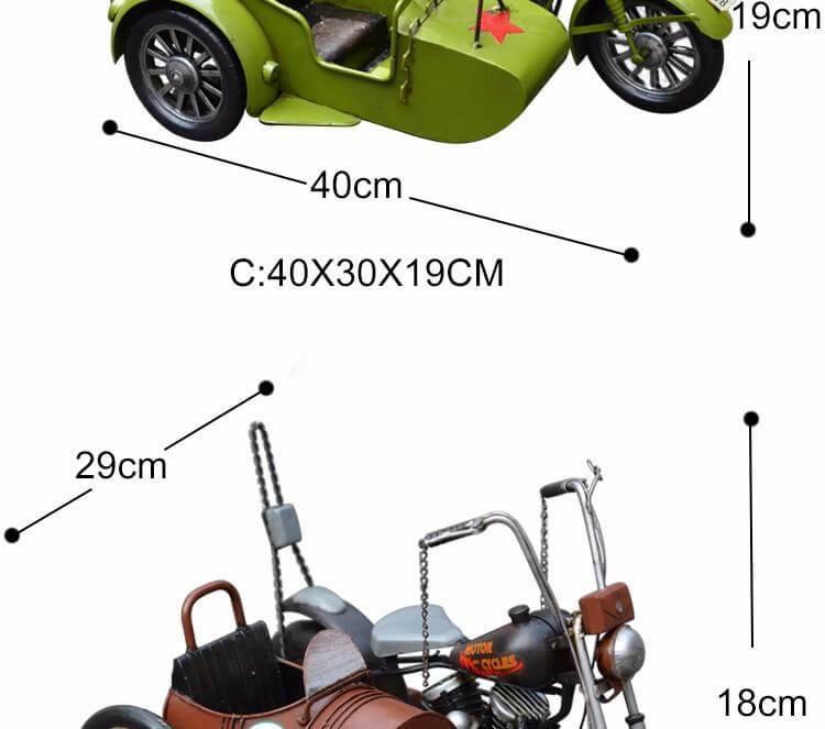 Handmade Creative Three Wheeled BMW Motorcycle - MaviGadget