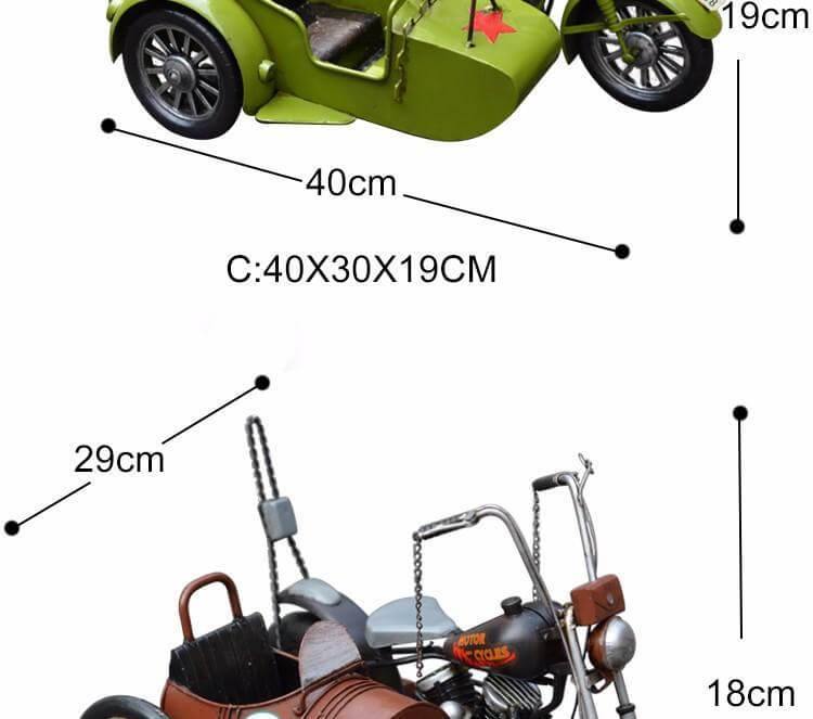Handmade Creative Three Wheeled BMW Motorcycle - Image 7
