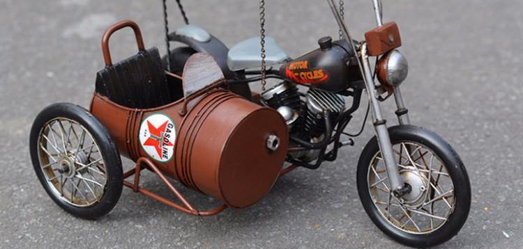 Handmade Creative Three Wheeled BMW Motorcycle - Image 6