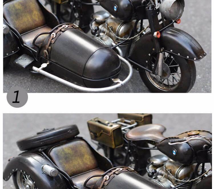 Handmade Creative Three Wheeled BMW Motorcycle - Image 8