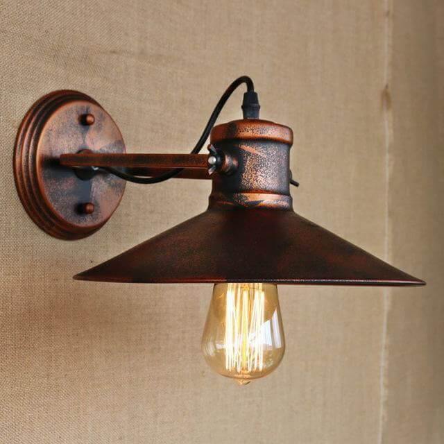 Retro Vintage Loft Style Head Wall Lamps - Image 2