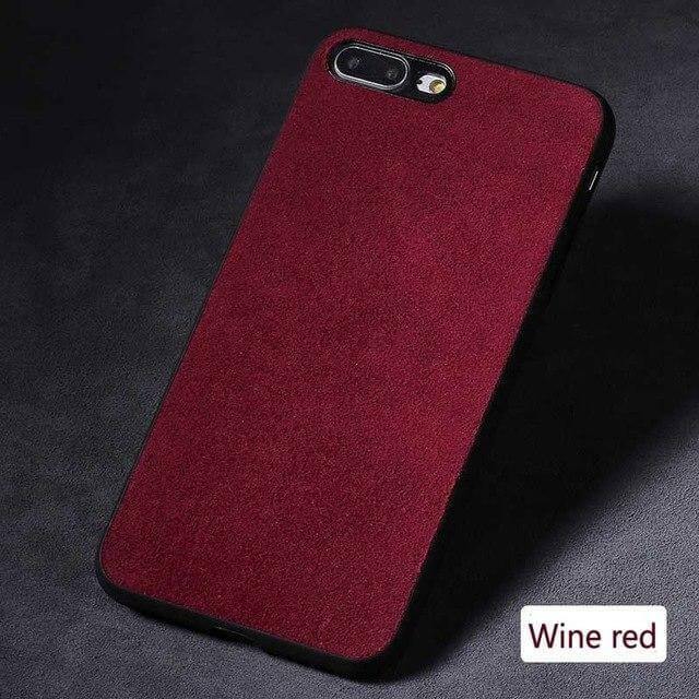 Luxury Suede Leather Iphone Cases - MaviGadget