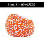 Printed Lounger Sofa Bean Bags