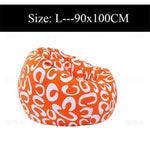 Printed Lounger Sofa Bean Bags