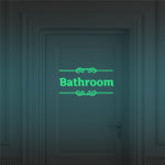 Luminous Toilet Wall Sticker