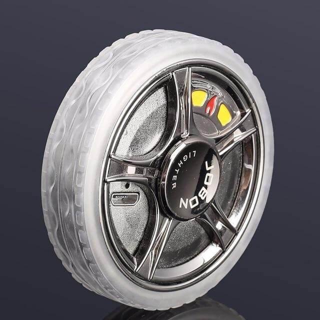 Tire Shaped Fidget Spanner Rechargeable Plasma Lighter - Image 4