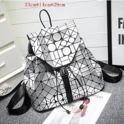 Diamond Lattice Geometric Women Purse - Image 7