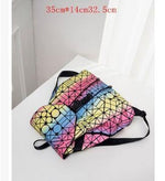 Diamond Lattice Geometric Women Purse