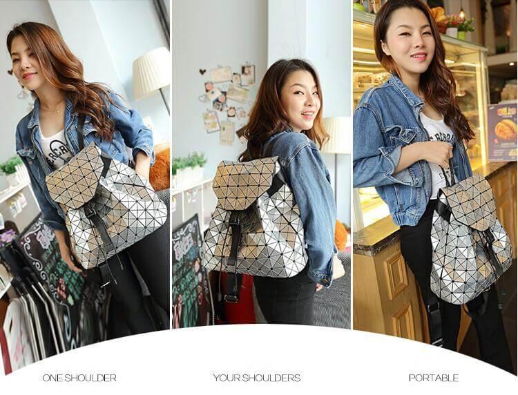 Diamond Lattice Geometric Women Purse - Image 28