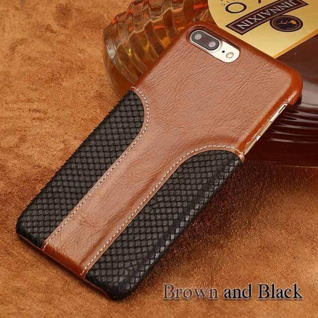 Luxury Snake Skin Leather Iphone Case - Image 1