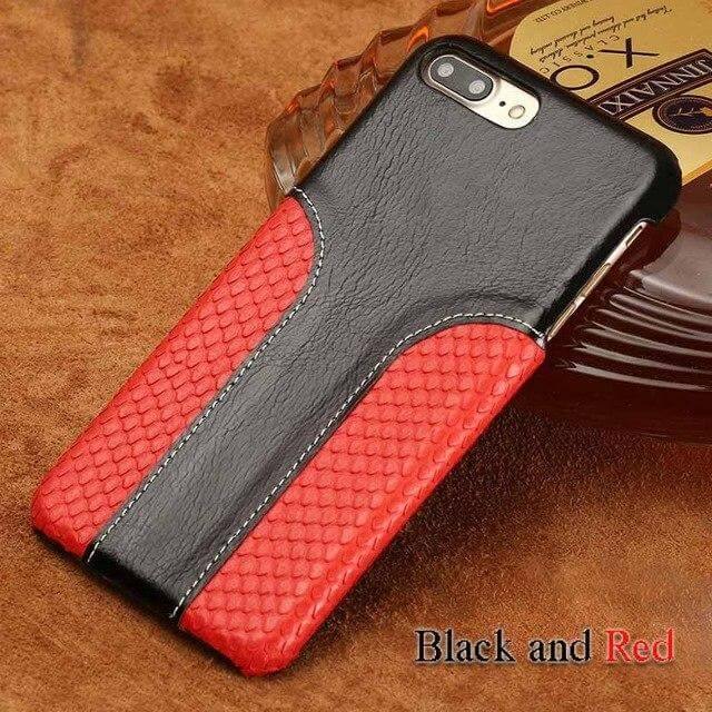Luxury Snake Skin Leather Iphone Case - Image 4