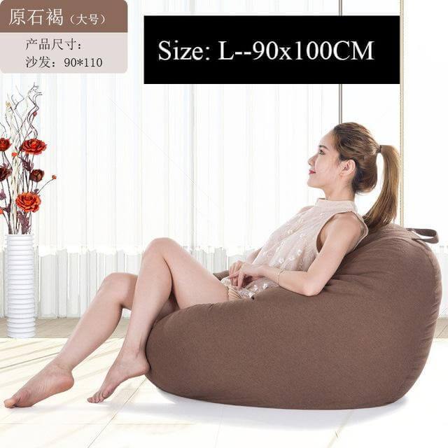 Modern Look Loft Style Pouf One Seat Bean Bag - Image 4