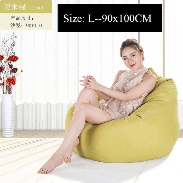 Modern Look Loft Style Pouf One Seat Bean Bag