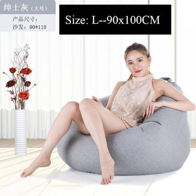 Modern Look Loft Style Pouf One Seat Bean Bag - Image 10