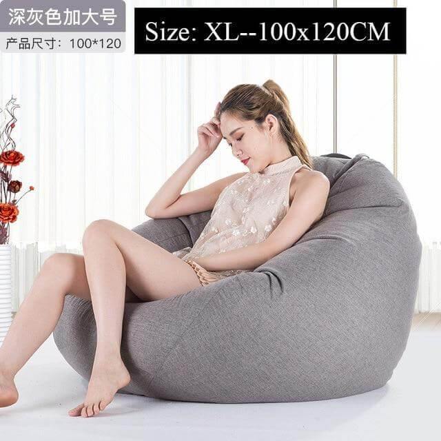 Modern Look Loft Style Pouf One Seat Bean Bag - Image 13