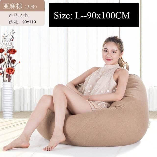 Modern Look Loft Style Pouf One Seat Bean Bag - Image 9