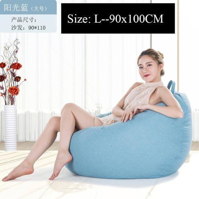 Modern Look Loft Style Pouf One Seat Bean Bag