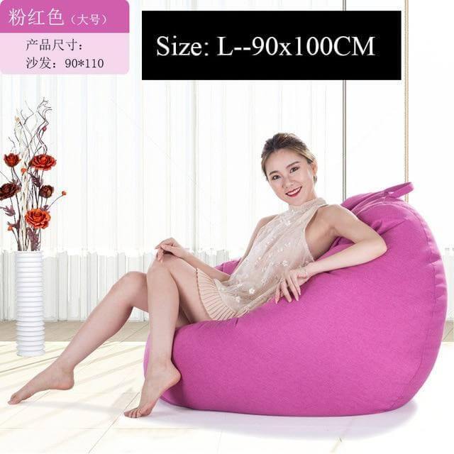 Modern Look Loft Style Pouf One Seat Bean Bag - Image 16