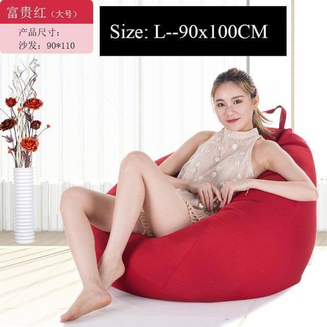 Modern Look Loft Style Pouf One Seat Bean Bag - Image 12