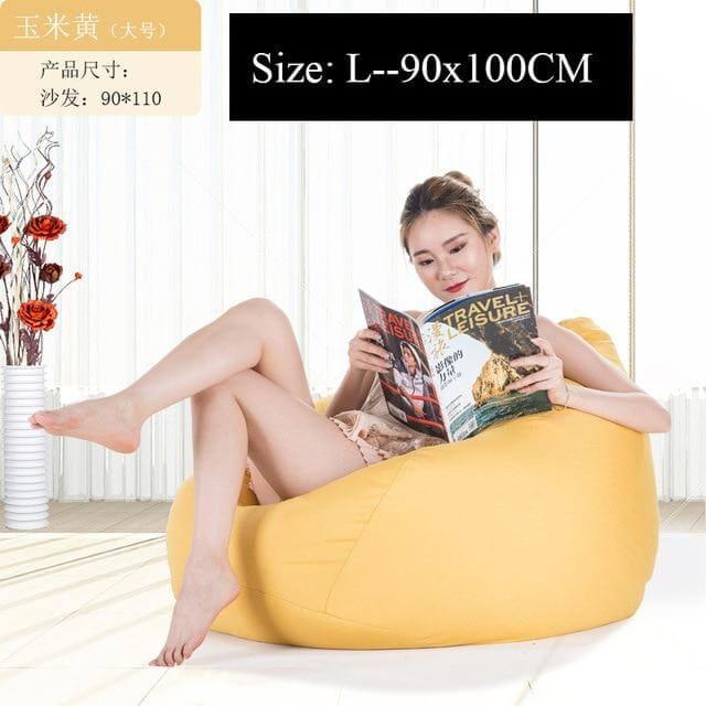 Modern Look Loft Style Pouf One Seat Bean Bag - Image 18