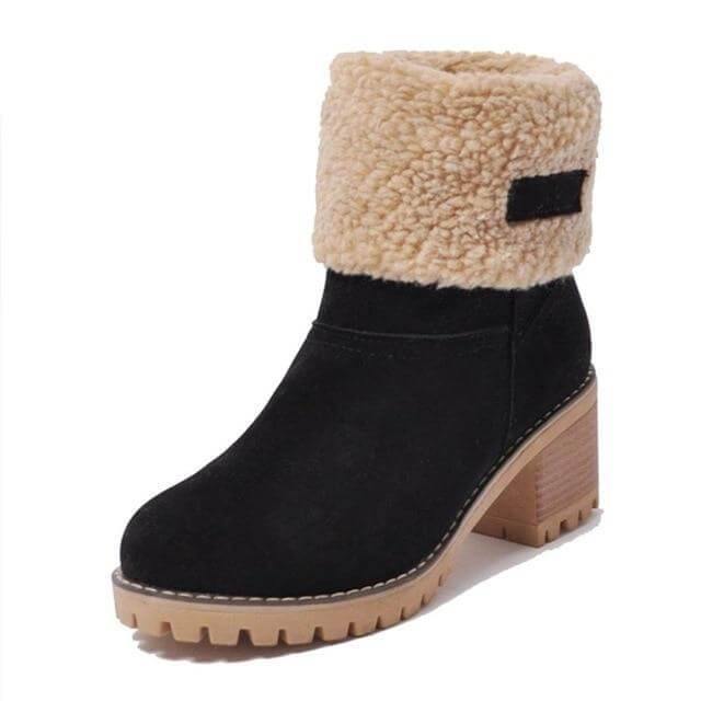 Colorful Warm Slip Women Winter Boots - Image 7