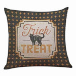 Cotton Comfy Pumpkin Printed Halloween Pillow Cases - MaviGadget