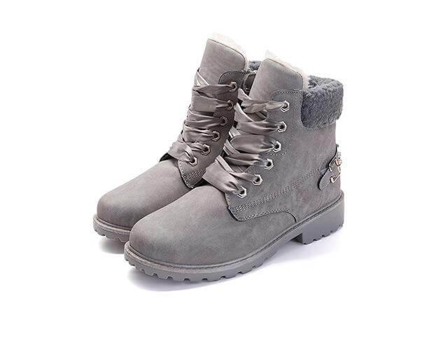 New British Style Lace Up Ankle Boots for Women - Image 9