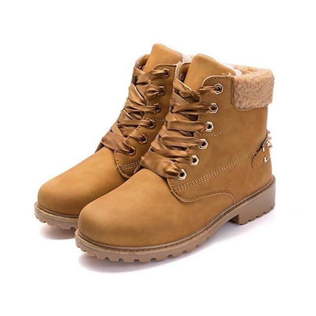New British Style Lace Up Ankle Boots for Women - Image 7