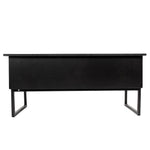 Black Modern Lift Up Top tool for coffee table and desk