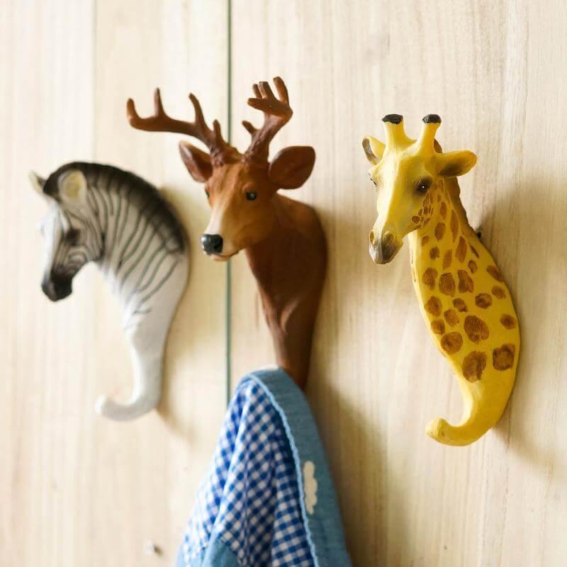 Retore Animal Wall Hanging Coat Hooks - Image 0