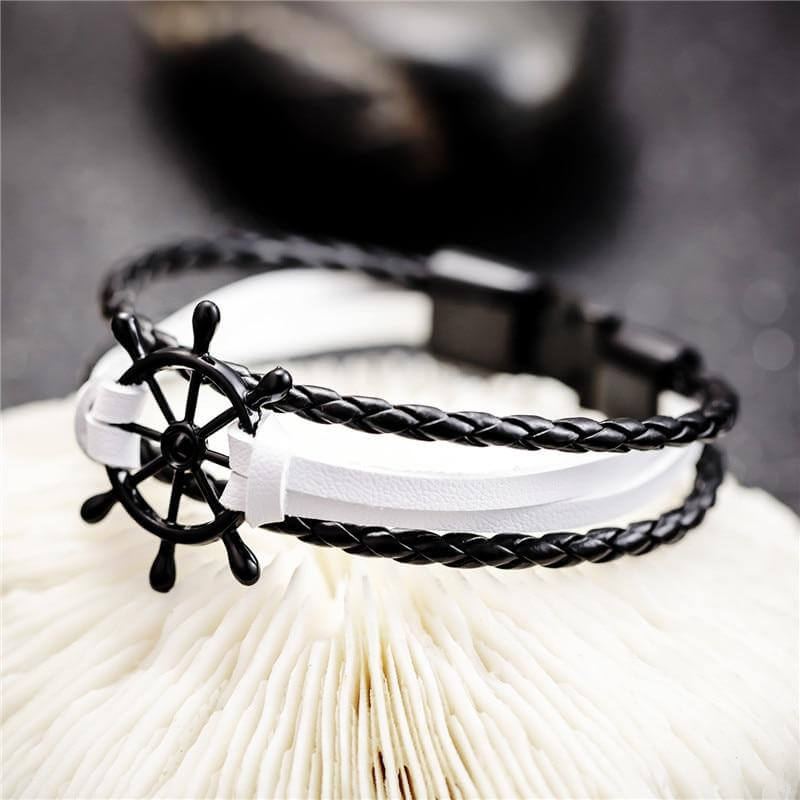Captain Leather Bracelet - Image 8