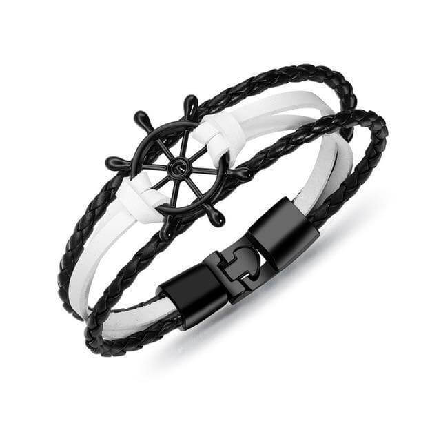 Captain Leather Bracelet - Image 6