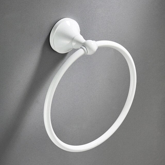 Wall-Mounted Bathroom Accessories Holder Set - Image 10