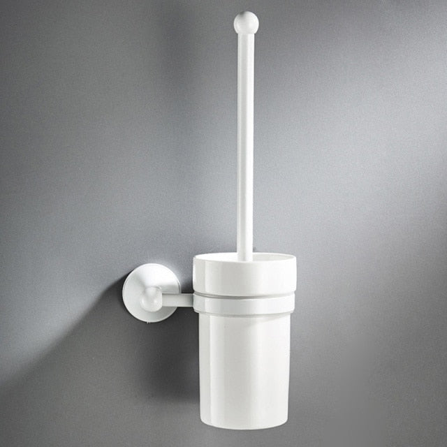 Wall-Mounted Bathroom Accessories Holder Set - Image 9