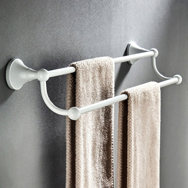 Wall-Mounted Bathroom Accessories Holder Set - Image 2