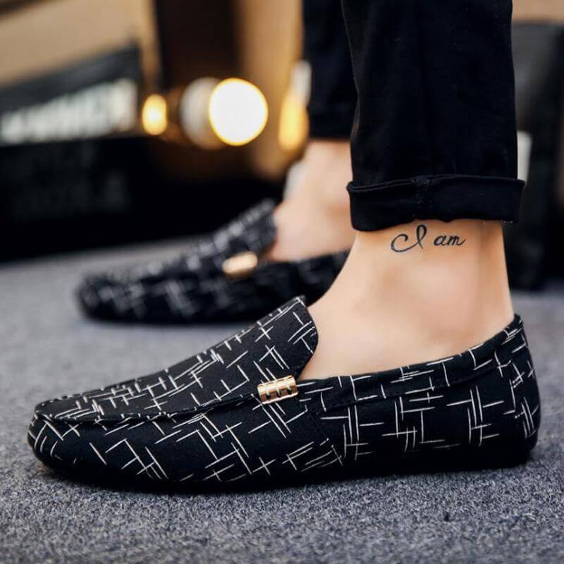 Designer Canvas Seasonal Slip-on Men Casual Shoes