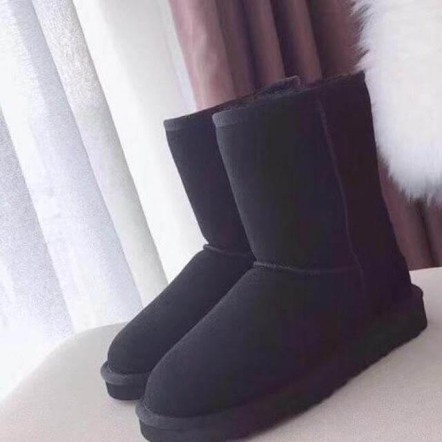 Natural Warm Leather Boots - Image 2