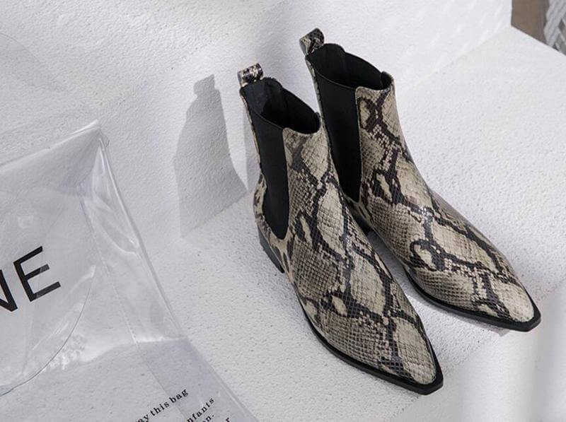 Real Leather Short Ankle Boots - Image 4