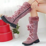 Stylish Cross-tied Fashion Butterfly-knot Snow Boots