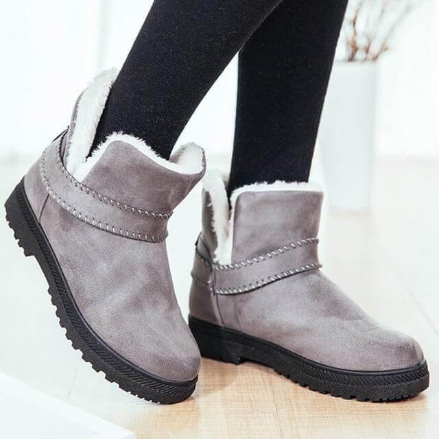 Cute Suede Ankle Boots For Women - Image 3