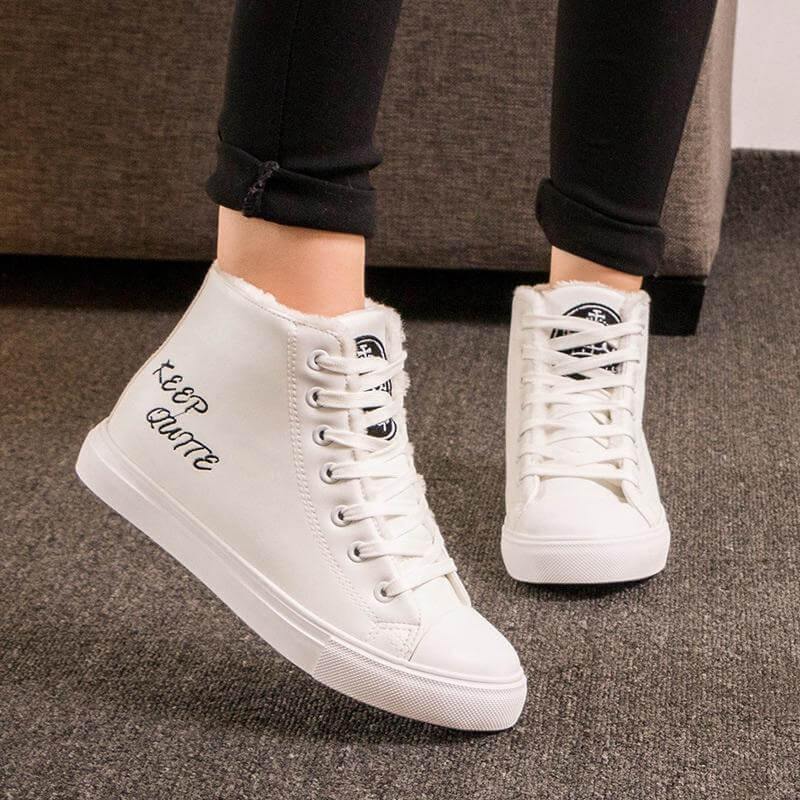 Low Ankle Fashion Winter Boots Sneakers - Image 2