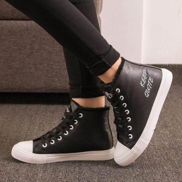 Low Ankle Fashion Winter Boots Sneakers - Image 4