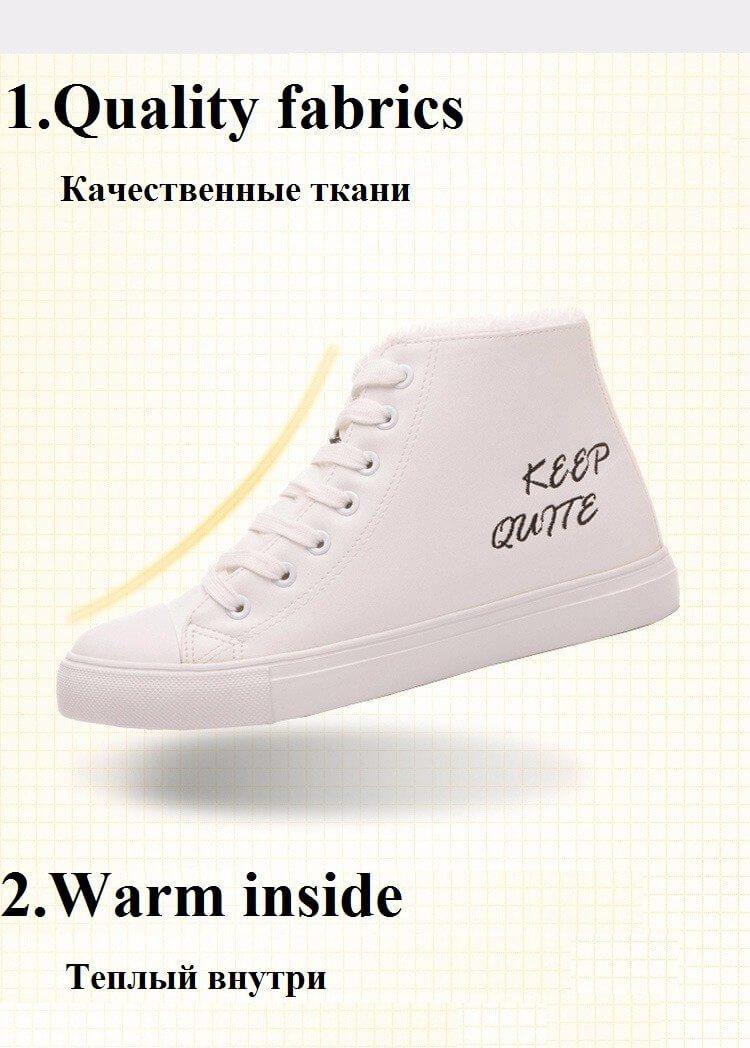 Low Ankle Fashion Winter Boots Sneakers - Image 6