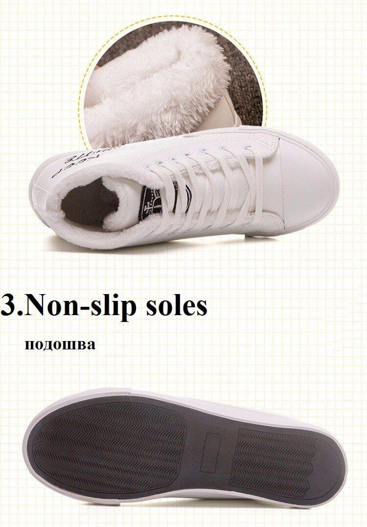Low Ankle Fashion Winter Boots Sneakers - Image 5