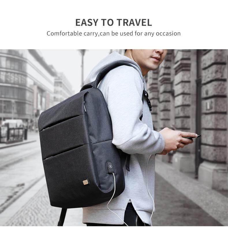 Large Capacity Casual Business and Student Style Backpack - Image 8