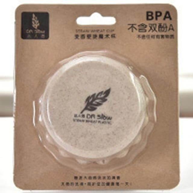 Environment-friendly Portable Wheat Plastic Foldable To go Cup - Image 2